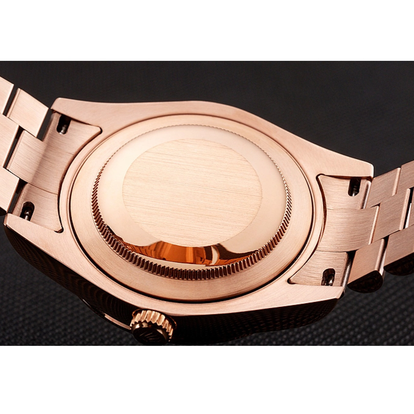 Aaa replica watch Gold And 1454102 Rose Bracelet Swiss Black Rubies Dial Day-Date Diamonds Rolex 0616